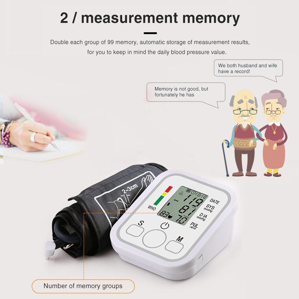 Electronic Blood Pressure Monitor - Zambeel