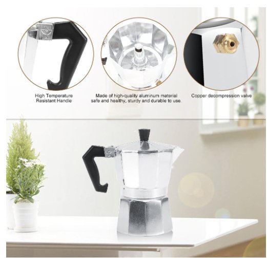 Espresso Pot Coffee Maker - Zambeel