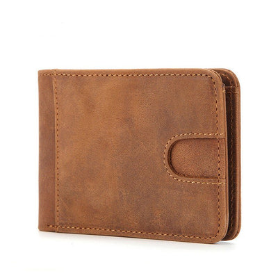 European and American RFID Men's Leather Wallet - Zambeel