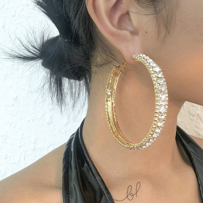 European And American Style Simple Big Ear Ring Women - Zambeel