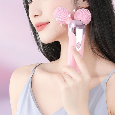 Facial Cleansing And Face Slimming Roller Vibration Facial Beauty - Zambeel