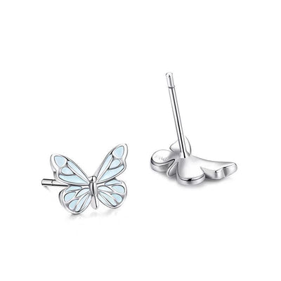 Fashion Personality Butterfly Stud Earrings For Women - Zambeel