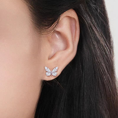 Fashion Personality Butterfly Stud Earrings For Women - Zambeel