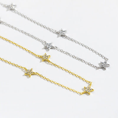 Fashion Personality Five - pointed Star Pendant Necklace - Zambeel