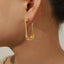 Fashion Simple Copper Irregular Design Earrings For Women - Zambeel