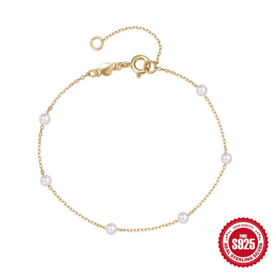 Fashion Simple Pearl Bracelet For Women - Zambeel