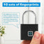 Fingerprint Padlock - Zambeel