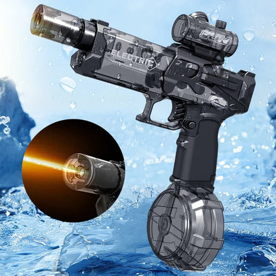 Fire Rat Electric Water Pistol Cool Light Full Automatic Water Spray Gun Summer Toy Sports Entertainment Children Gifts AC223 - Zambeel