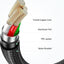 Flash USB Cable (60W) - Zambeel