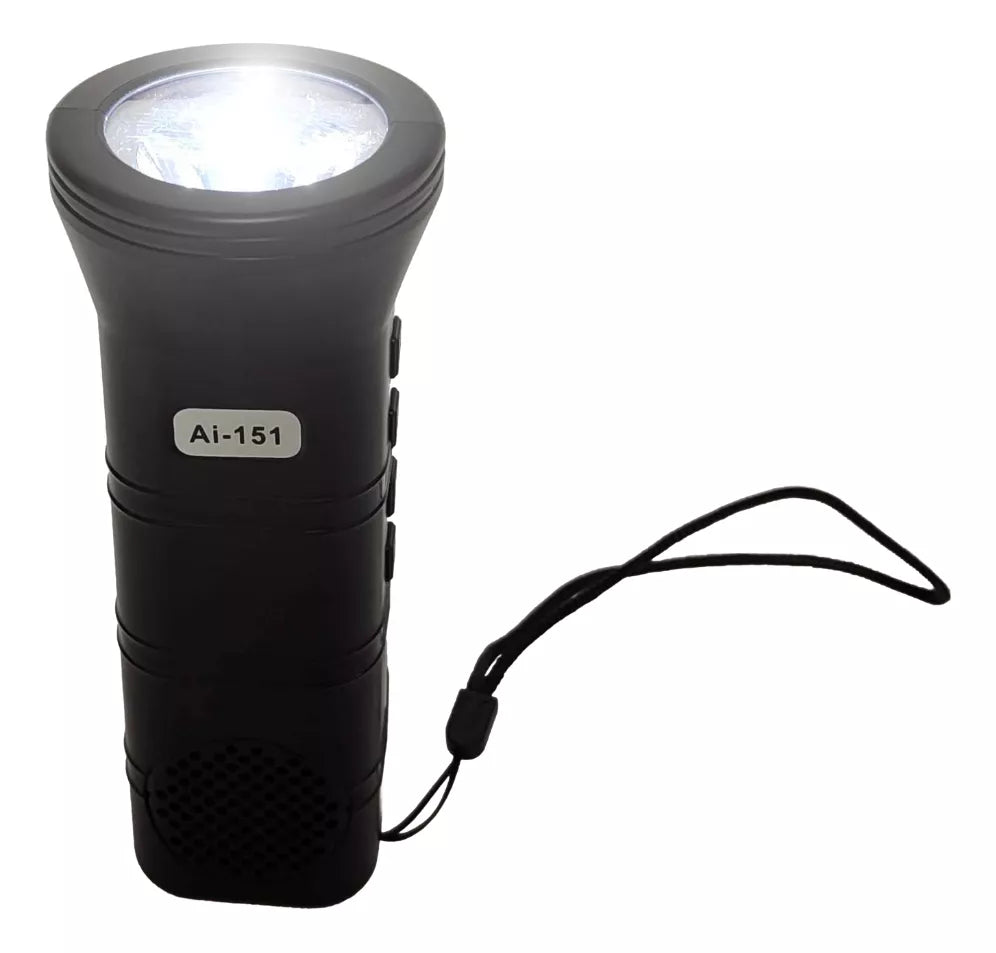 Flashlight Speaker Bluetooth Radio - Zambeel