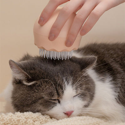 Floating Massage Pet Needle Comb Cat Hair Cleaner - Zambeel