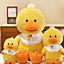 Fluffy Duck Plush (23cm) - Zambeel