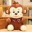 Fluffy Monkey Plush Toy - Zambeel