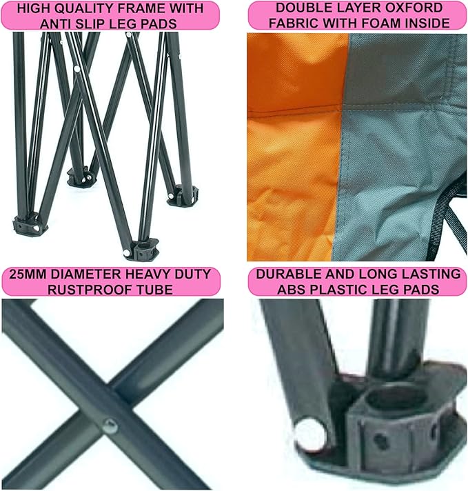 Foldable Chair For Hiking - Zambeel