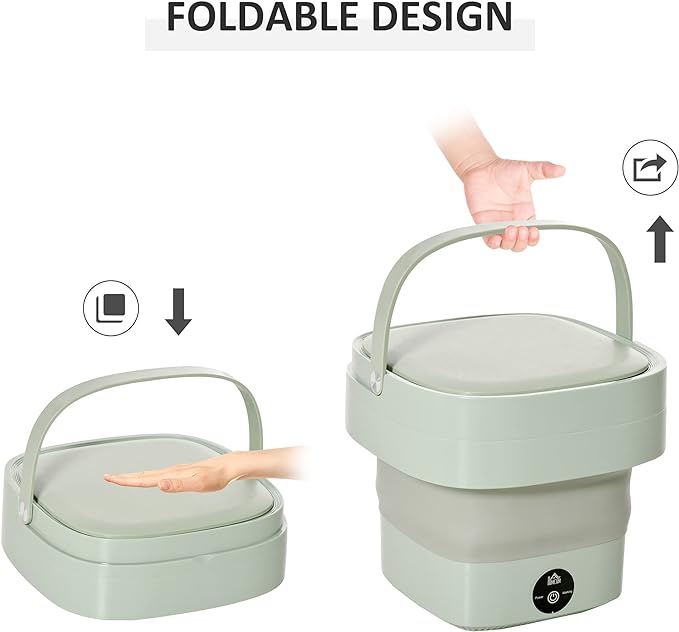 Foldable Mini Laundry Machine - Zambeel