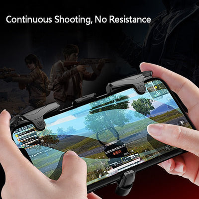 Gamepad Joystick Alloy Mobile Gamepad Button Shooter Controller - Zambeel