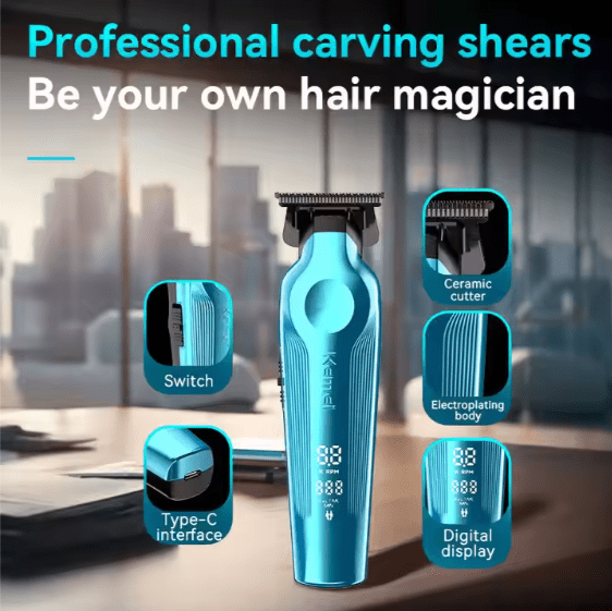 Gapped Cordless Hair Trimmer - Zambeel