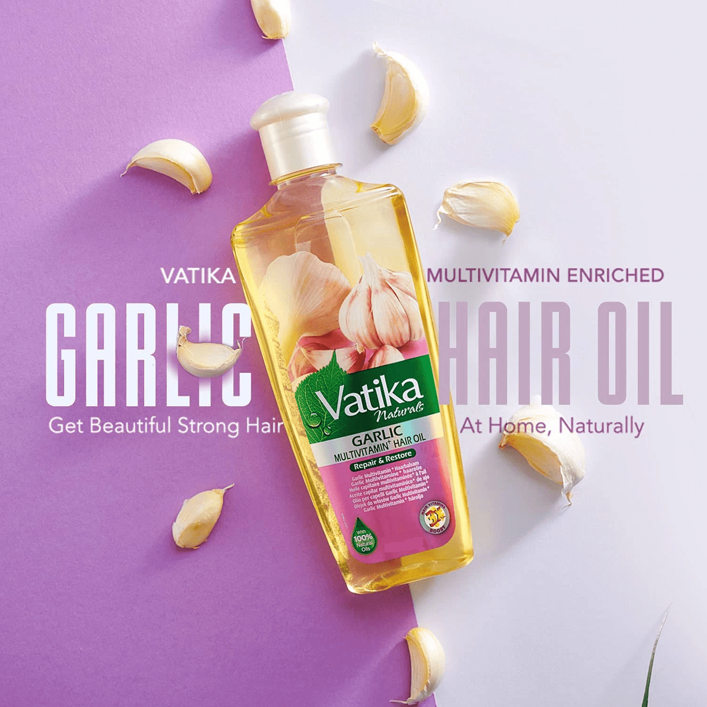 Garlic Enriched Hair Oil - Zambeel