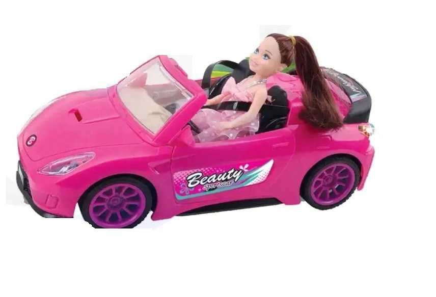 Girl Beauty Sport Car - Zambeel