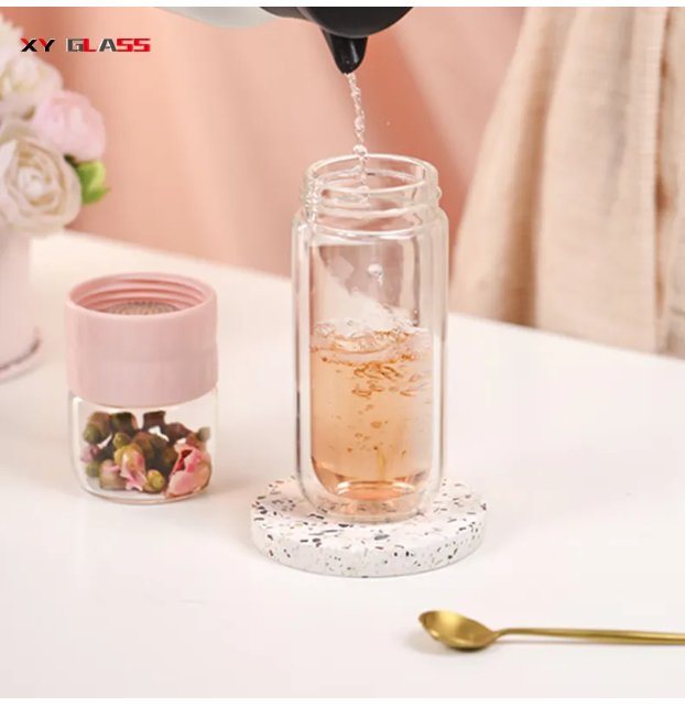 Glass Tea Infuser Bottle - Zambeel