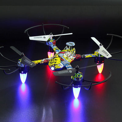 Graffiti Remote Control Aircraft Quadcopter - Zambeel