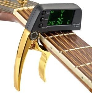 Guitar Capo with Built - in Tuner - Zambeel