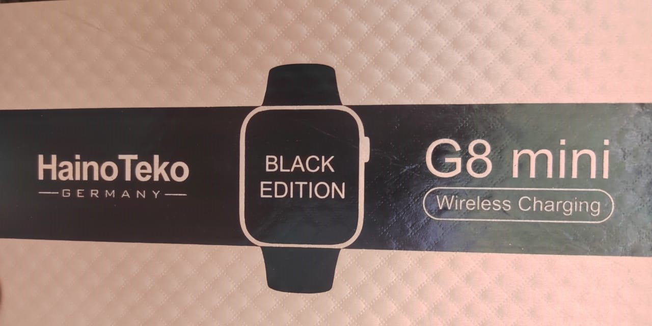 Haino Teko Mini G8 Black Edition Smart Watch - Zambeel