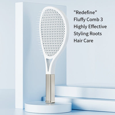 Hair Comb Tennis Racket Fluffy Combs High Skull Top Hair Artifact Airbag Cushion Massage Comb Barber Tools Hair Detangler Hairbrush For Thick Hair Self Cleaning Curly Hair Brush For Curly Hair - Zambeel