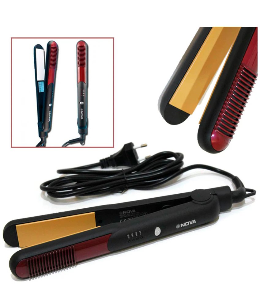 Hair Straightener Curling Iron - Zambeel