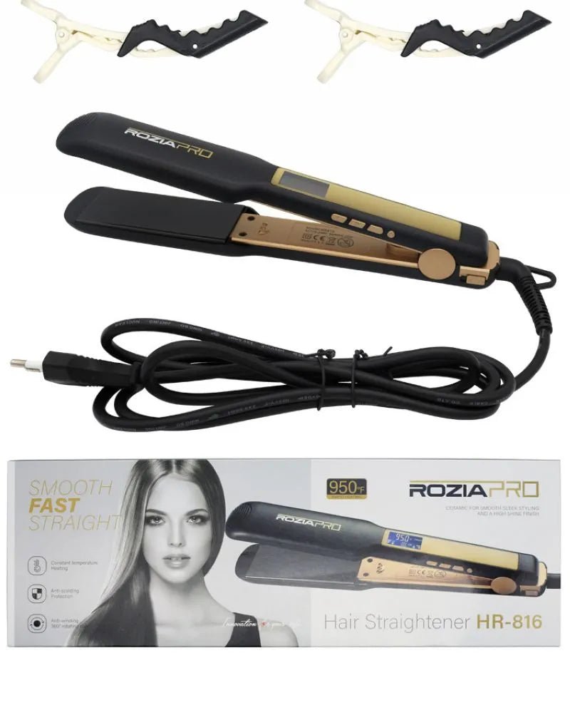 Hair Straightener with LCD Display - Zambeel