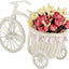 Hand Made Beautiful Bike Vase With Flowers - Zambeel