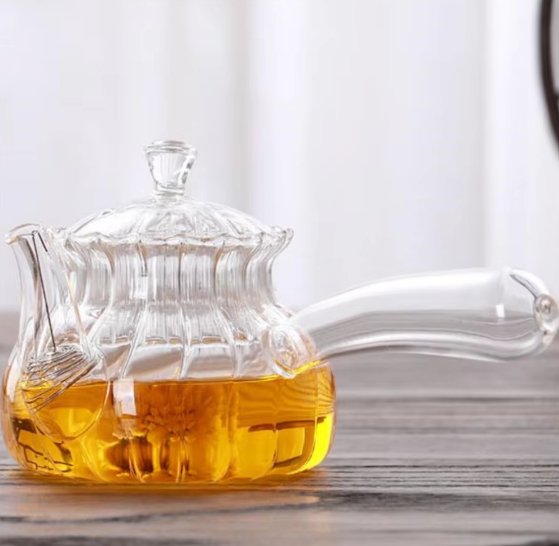 Handle Glass Kettle - Zambeel