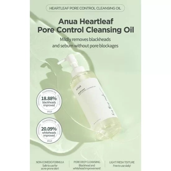 Heartleaf Pore Control Cleansing Oil - Zambeel