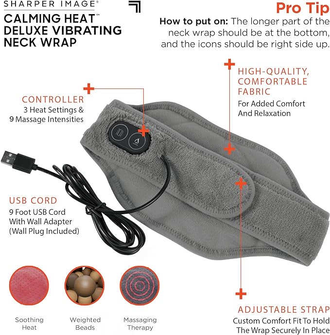 Heat Massaging Neck Wrap - Zambeel