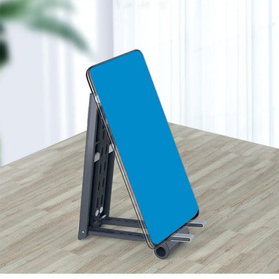 Heightening And Folding Three - in - one Multifunctional Computer Stand - Zambeel