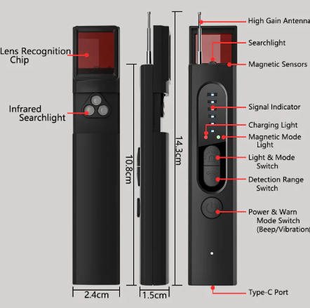 Hidden Camera Detector - Zambeel