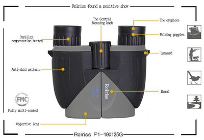 High Powered Waterproof Night Vision Binoculars - Zambeel