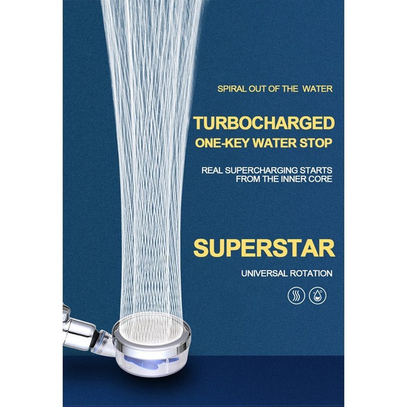 High Pressure Turbocharged Shower Head - Zambeel