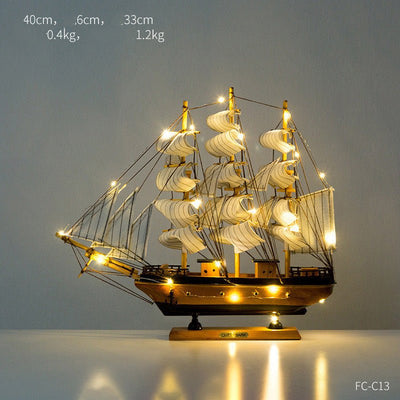 Home Creative Craft Decoration Sailing Decoration - Zambeel