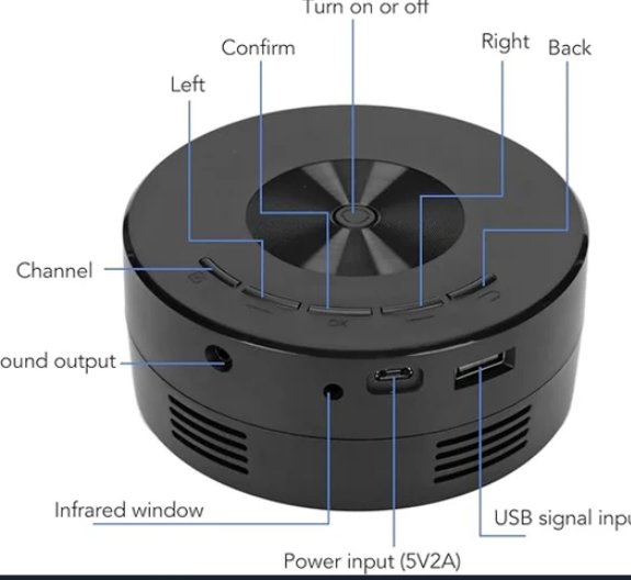 Home HD Portable Pocket Projector - Zambeel