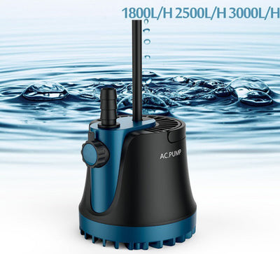 Home Submersible Water Pump Submersible Waterfall Silent Fountain Pump - Zambeel