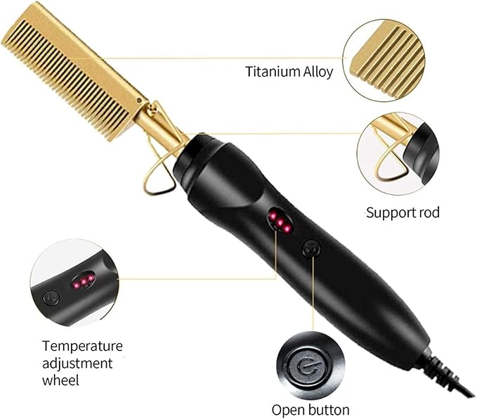 Hot Comb Straightener - Zambeel