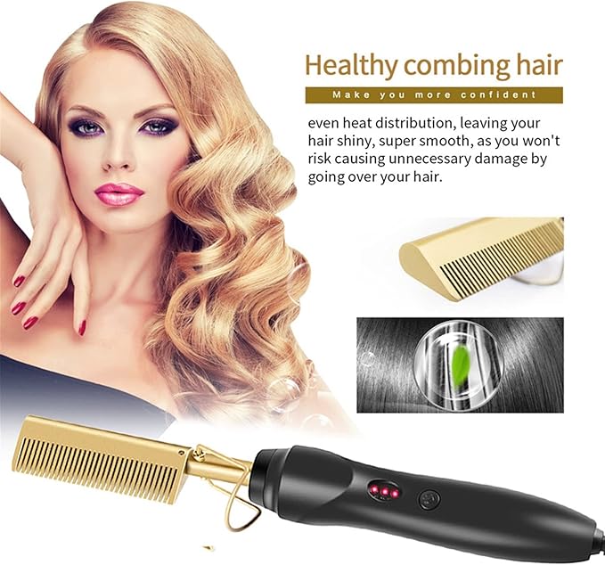 Hot Comb Straightener - Zambeel