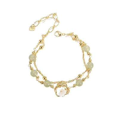 Icing On The Cake Hetian Jade Bracelet For Women - Zambeel