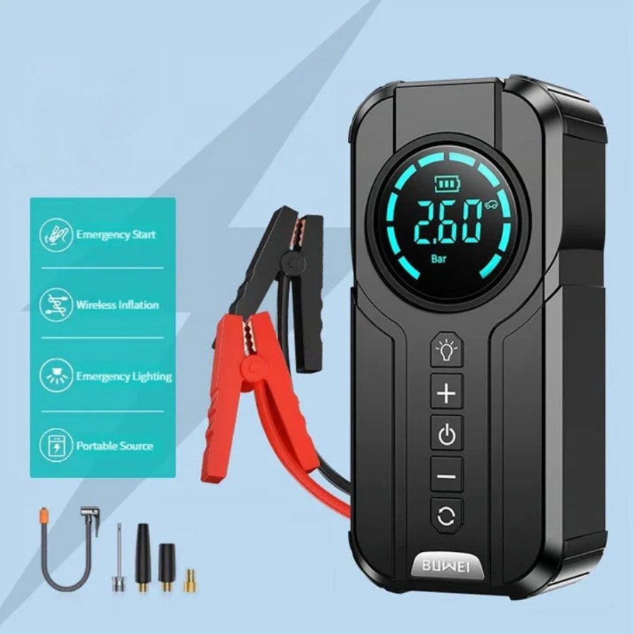 Jump Starter With Air Pump - Zambeel