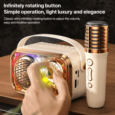 Karaoke Wireless Bluetooth Speaker - Zambeel