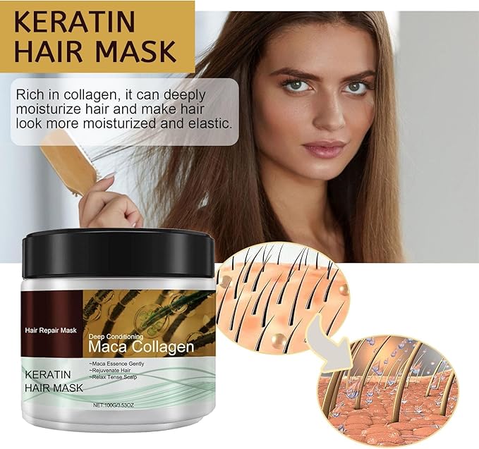 Keratin Hair Mask - Zambeel