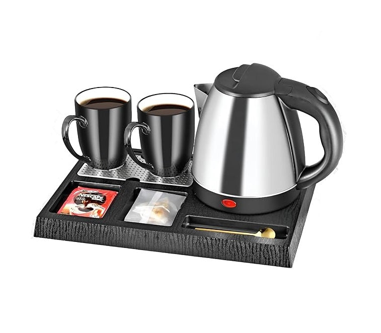 Kettle Set With 2 Ceramic Cups - Zambeel