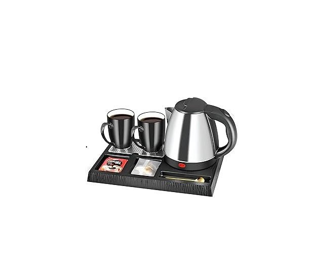 Kettle Set With 2 Ceramic Cups - Zambeel