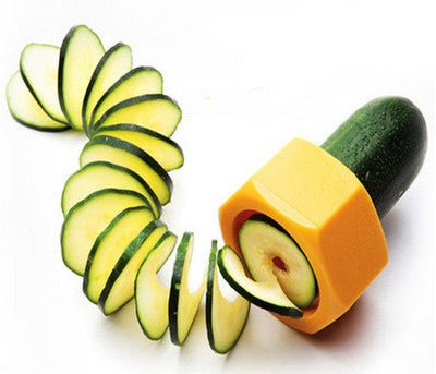 Kitchen Gadgets Spiral Knife Vegetable Cutter Kitchen Fixture Cucumber Slicer - Zambeel